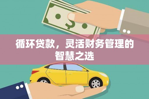 商都循环贷款，灵活财务管理的智慧之选