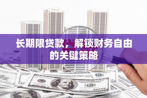 莎车长期限贷款，解锁财务自由的关键策略