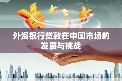 察雅外资银行贷款在中国市场的发展与挑战