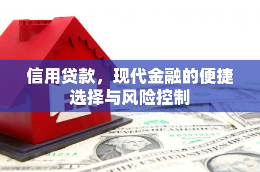 宣威信用贷款，现代金融的便捷选择与风险控制