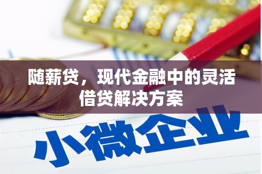 高平随薪贷，现代金融中的灵活借贷解决方案