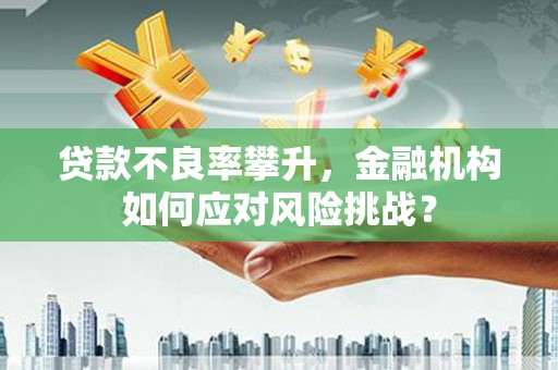 章丘贷款不良率攀升，金融机构如何应对风险挑战？