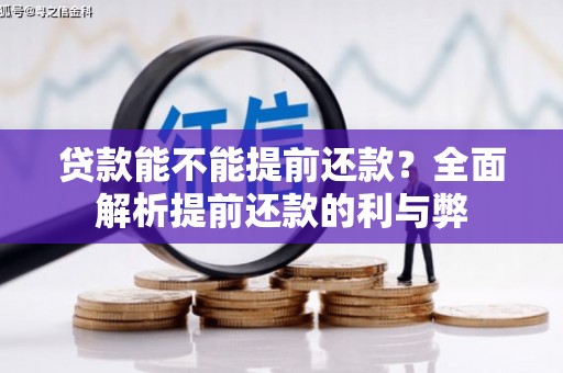 德兴贷款能不能提前还款？全面解析提前还款的利与弊