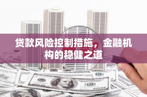 湖南贷款风险控制措施，金融机构的稳健之道