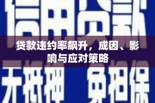 全州贷款违约率飙升，成因、影响与应对策略