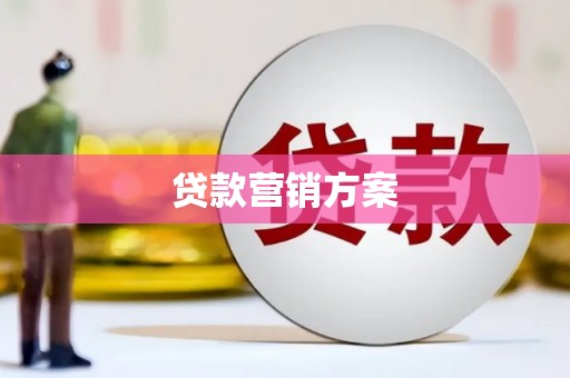 山上贷款营销方案